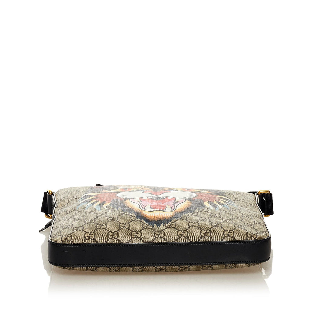 Gucci Gucci Supreme Angry Cat Crossbody Bag (SHG-34262)