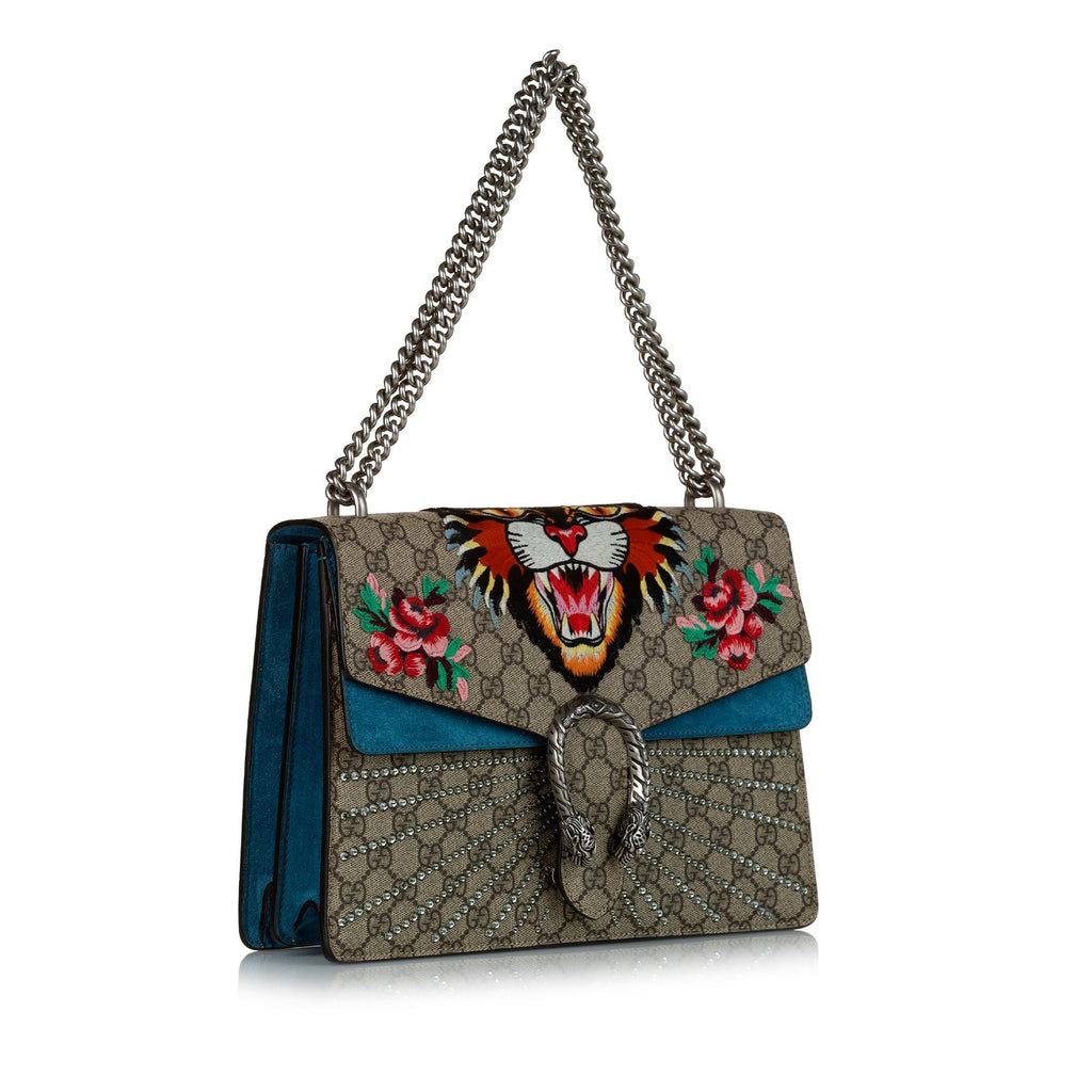 Gucci Gucci Supreme Angry Cat Dionysus Shoulder Bag (SHG-33149)