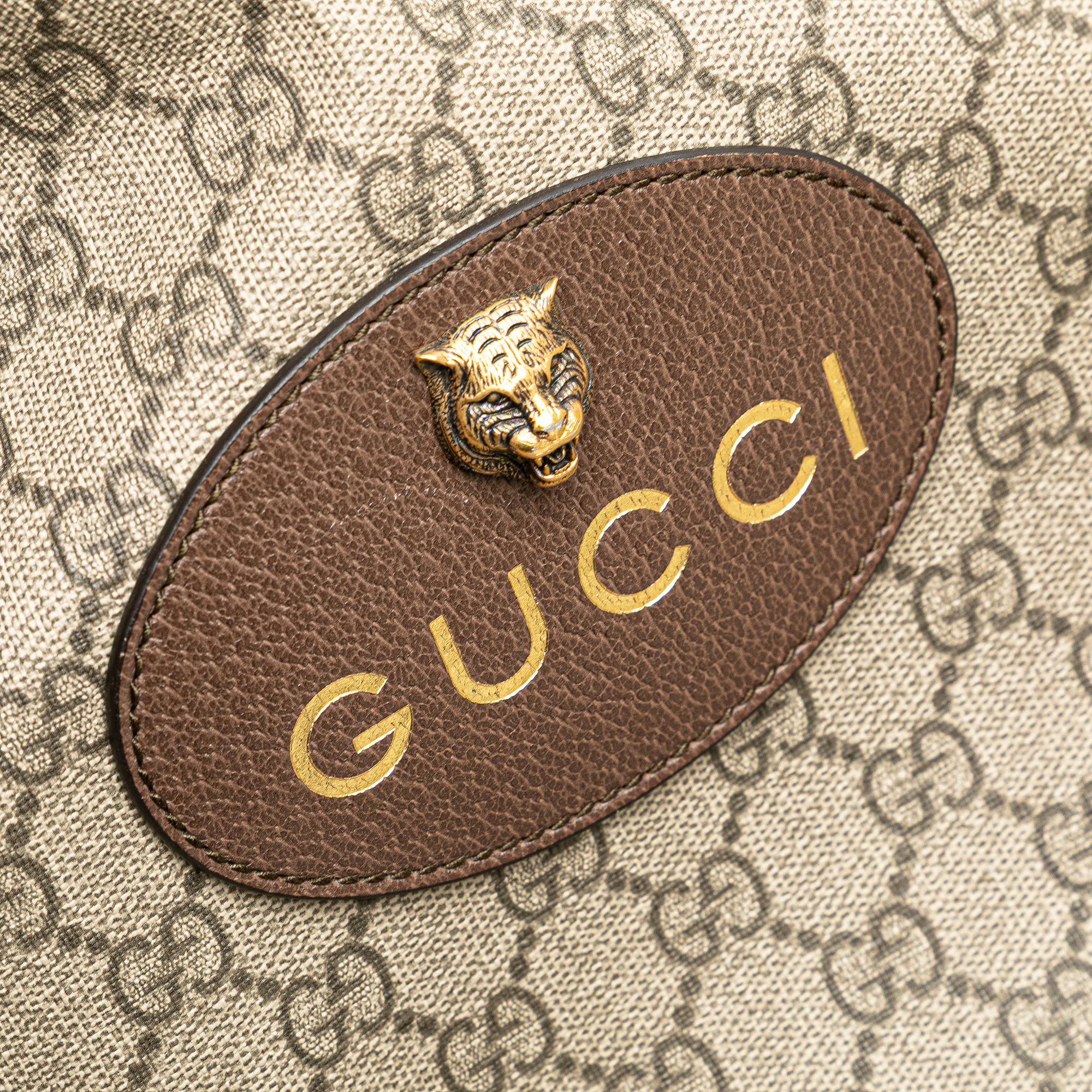 Gucci GG Supreme Animalier Backpack