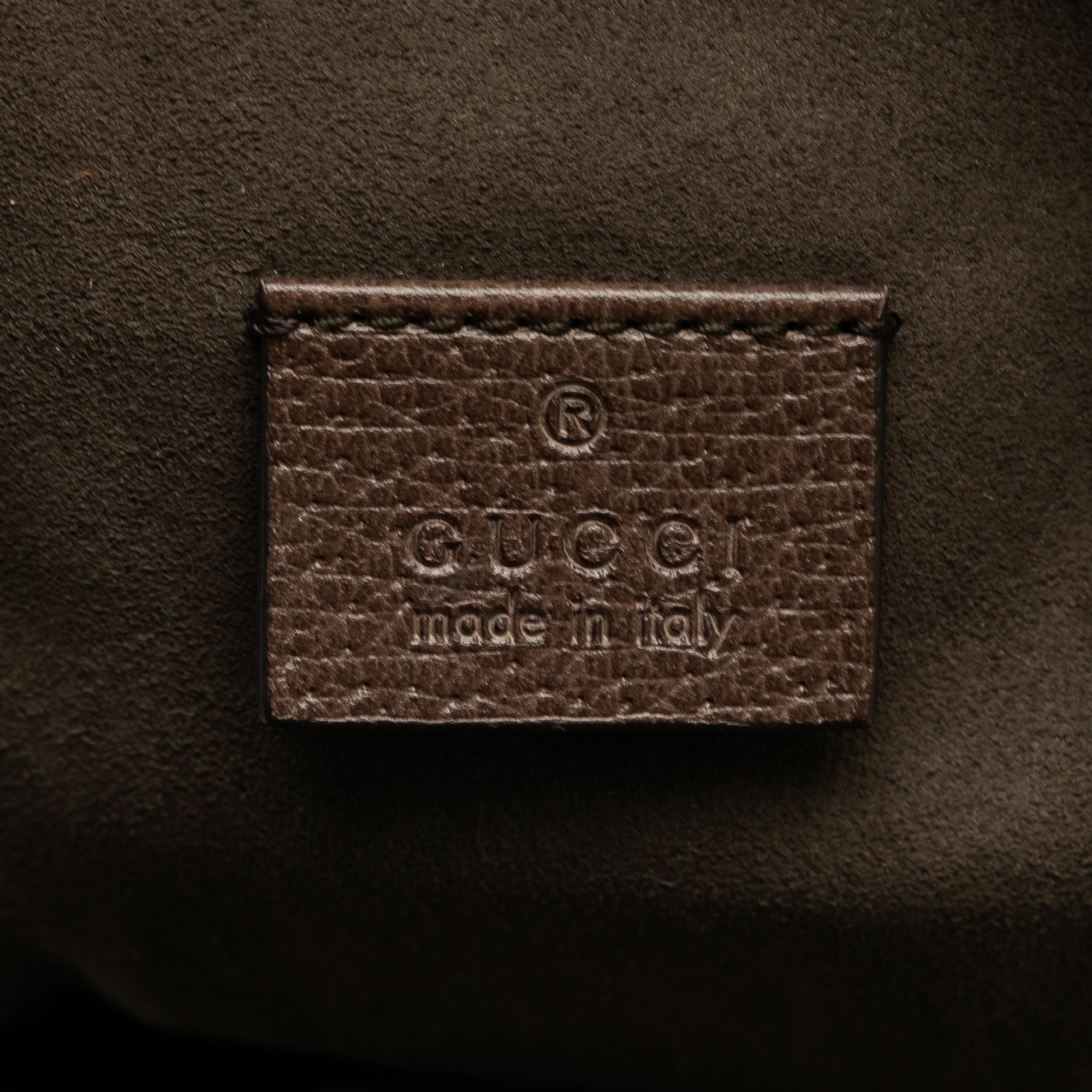 Gucci GG Supreme Animalier Web Backpack (SHG-TR6kCr)