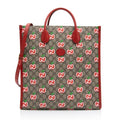 Gucci GG Supreme Apple Monogram N/S Shopping Tote