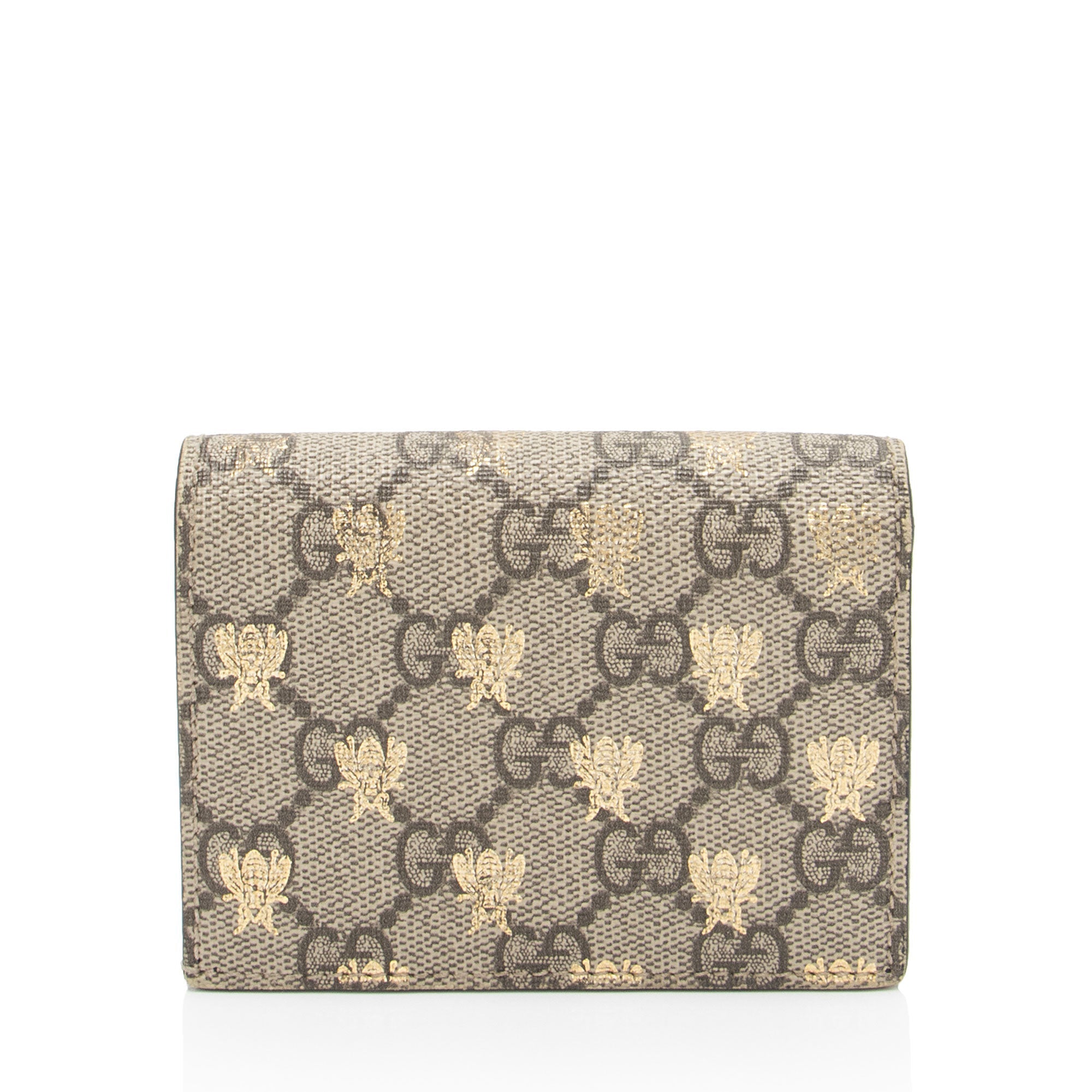Gucci GG Supreme Bee Card Case