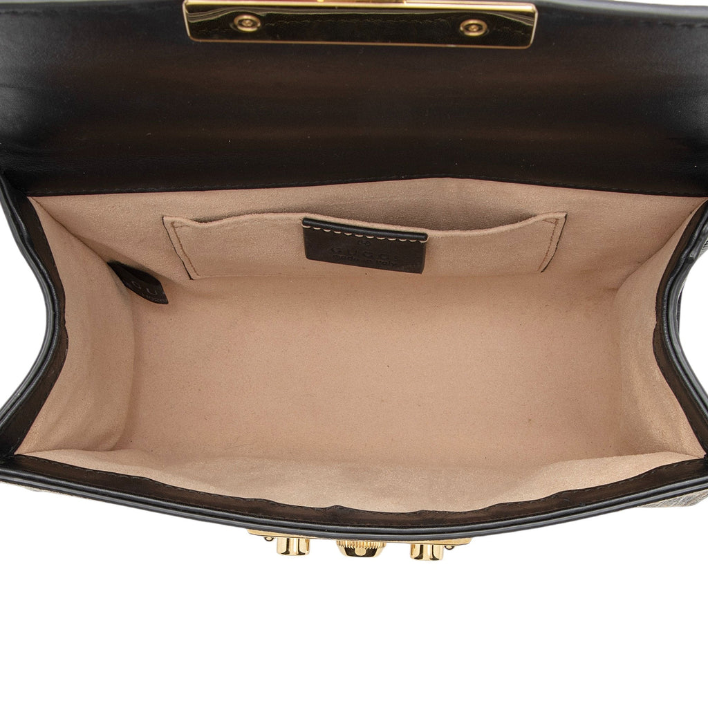 Gucci GG Supreme Bee Padlock Small Shoulder Bag