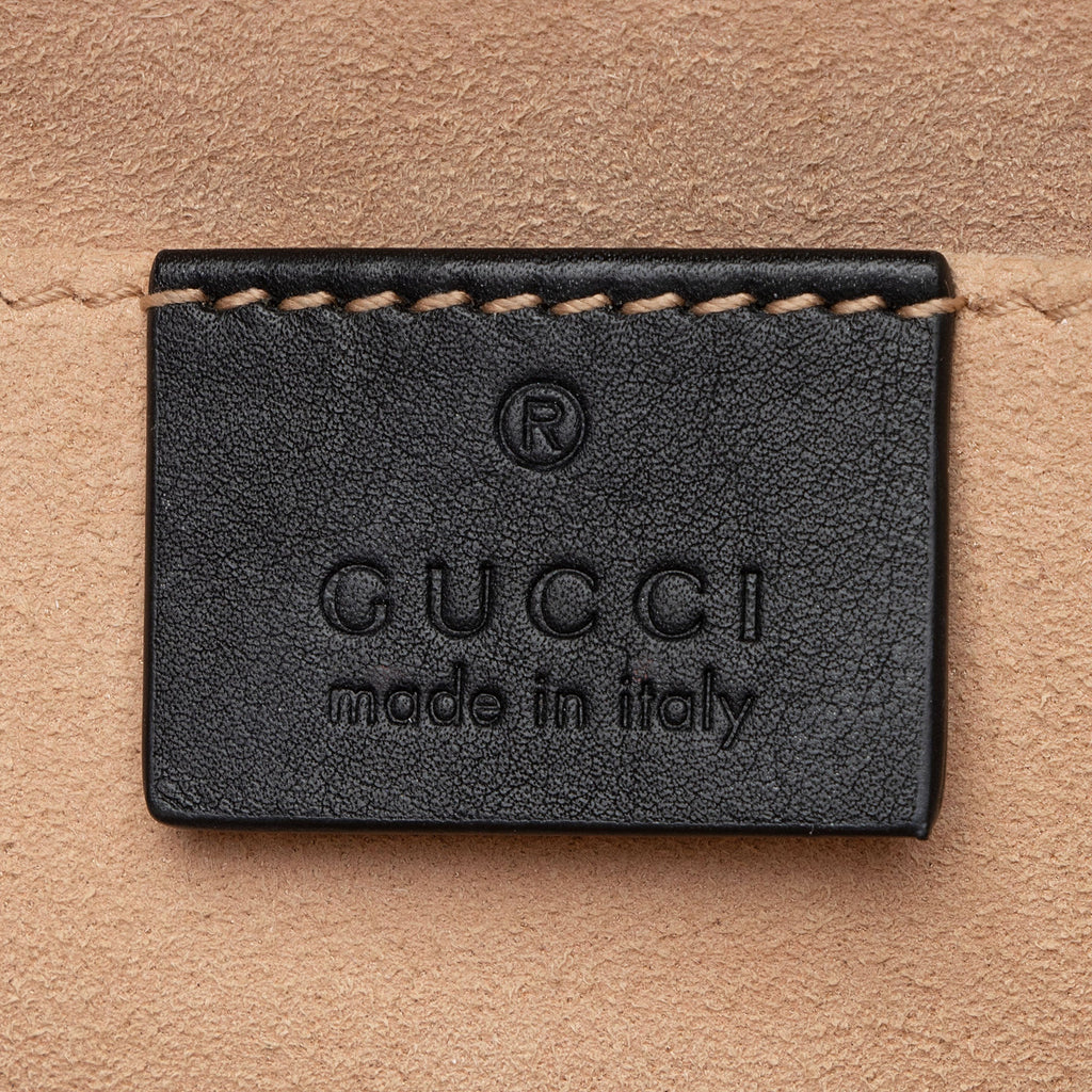Gucci GG Supreme Bee Padlock Small Shoulder Bag