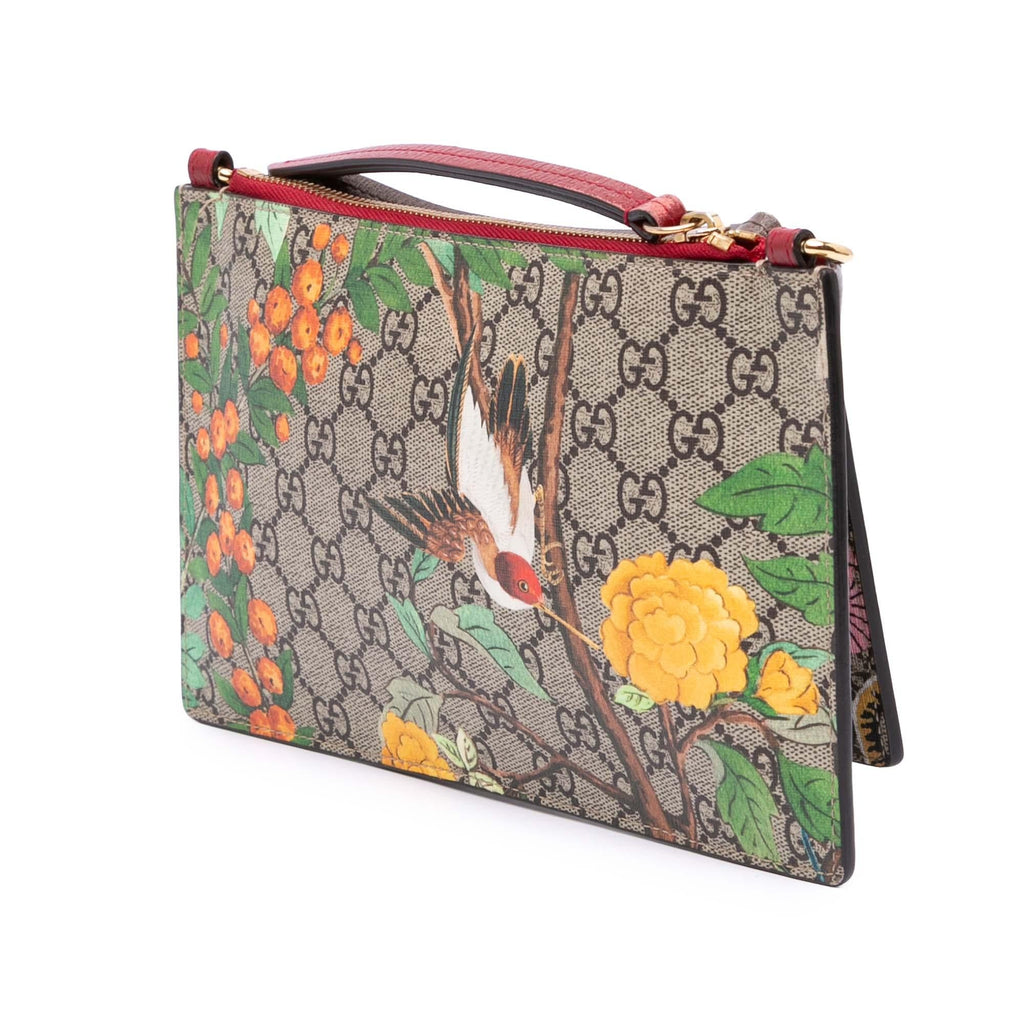 Gucci GG Supreme BLBgal Double Zip Pochette