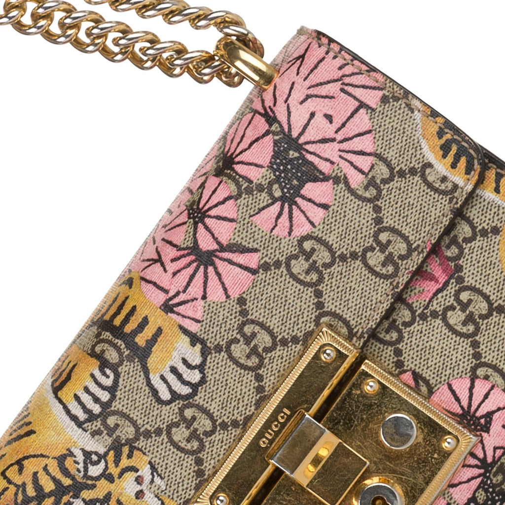 Gucci Gucci Supreme Bengal Padlock Crossbody Bag (SHG-34087)