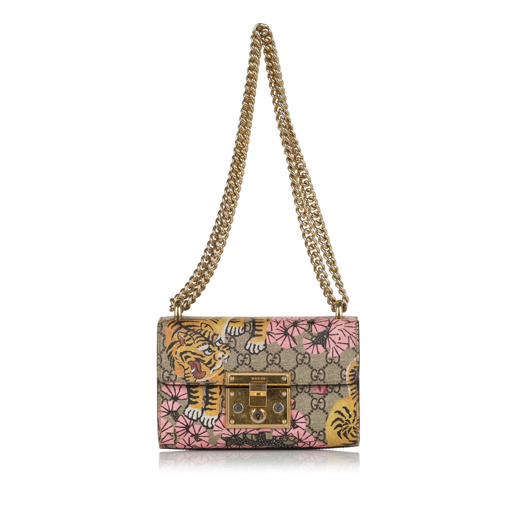 Gucci Gucci Supreme Bengal Padlock Crossbody Bag (SHG-34087)