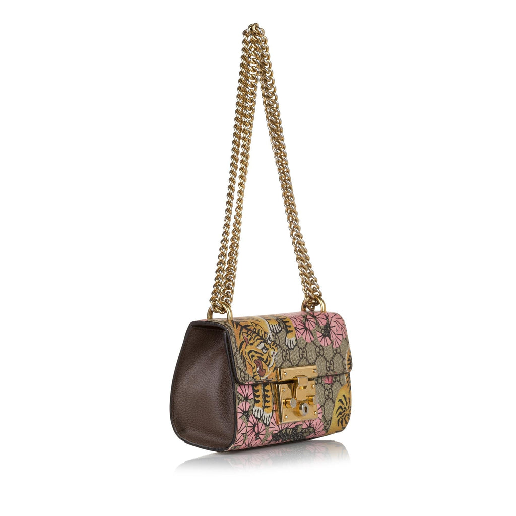 Gucci Gucci Supreme Bengal Padlock Crossbody Bag (SHG-34087)