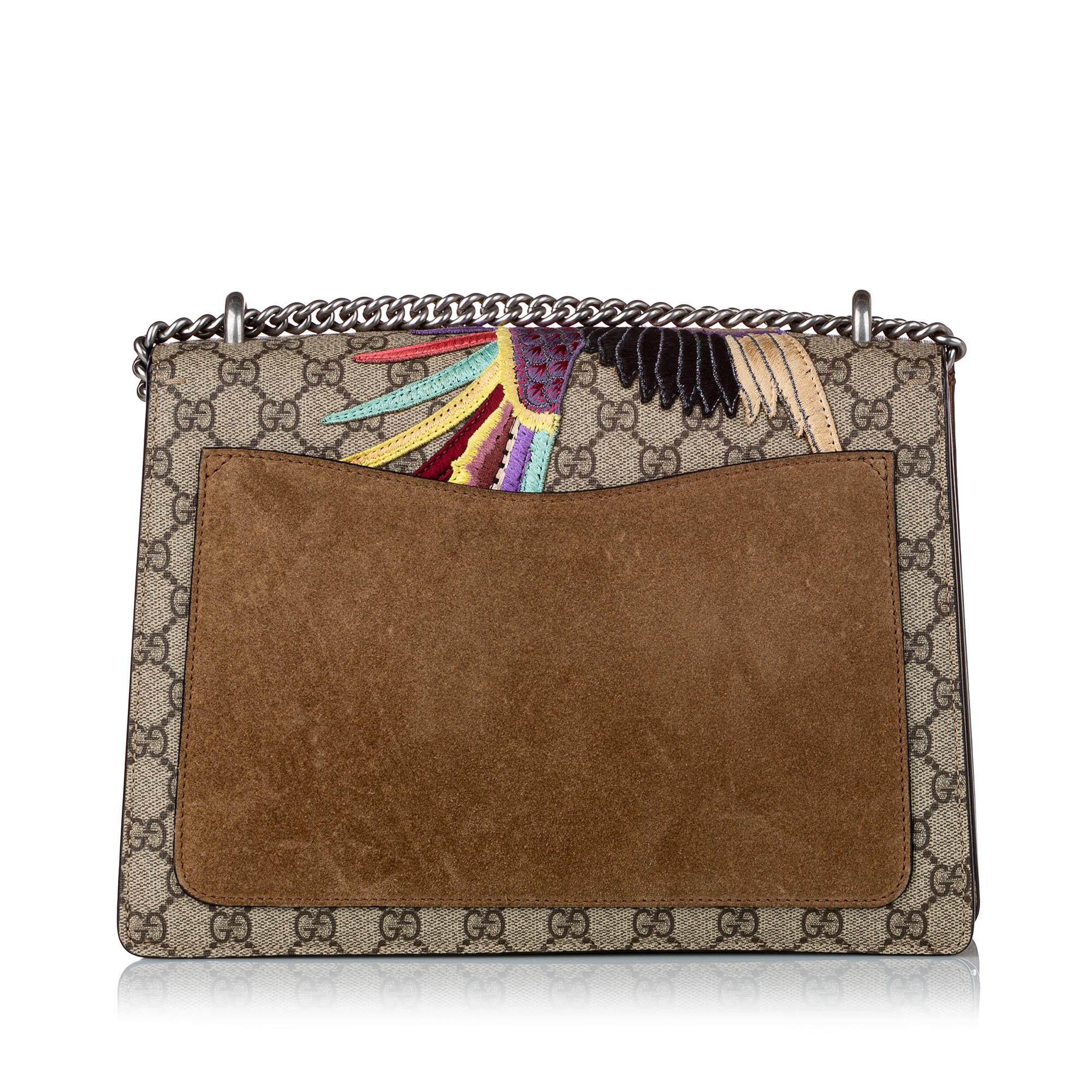 Gucci Gucci Supreme Bird Dionysus Shoulder Bag (SHG-29624)