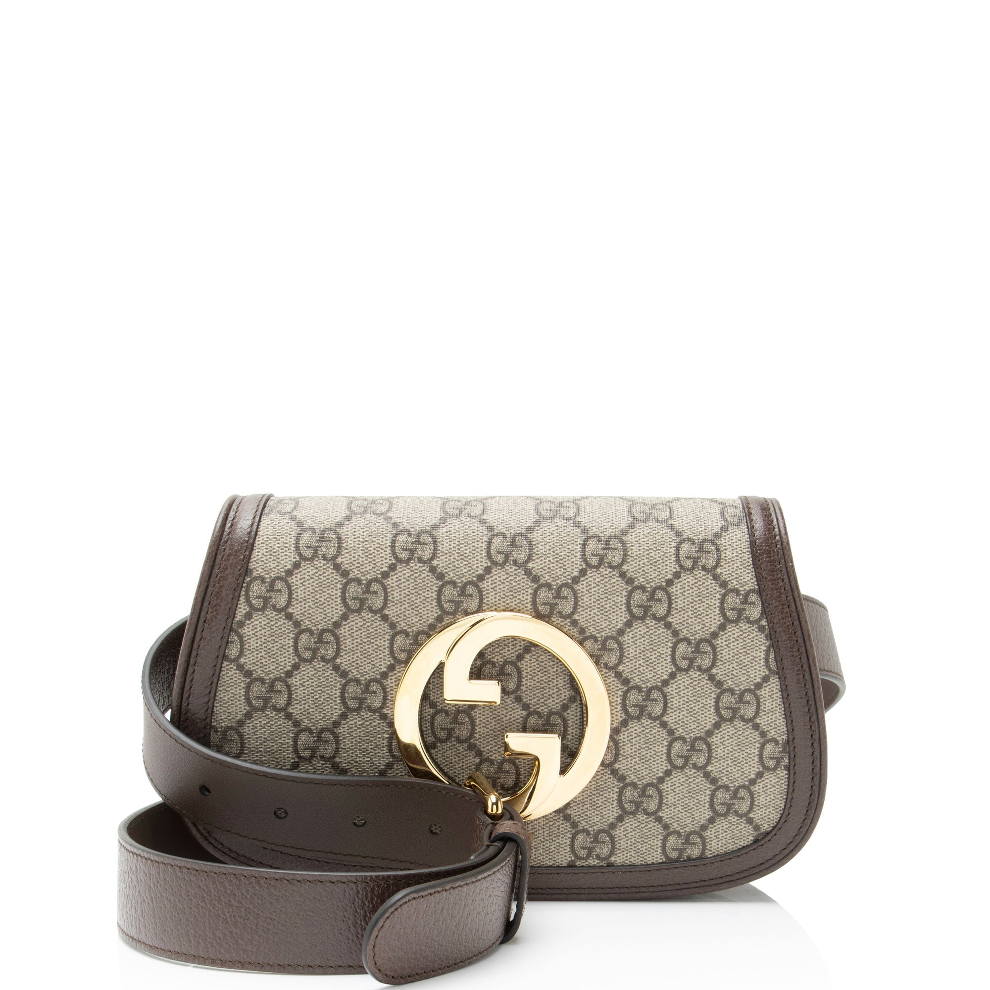 Gucci GG Supreme Blondie Flap Belt Bag - Size 40 / 100