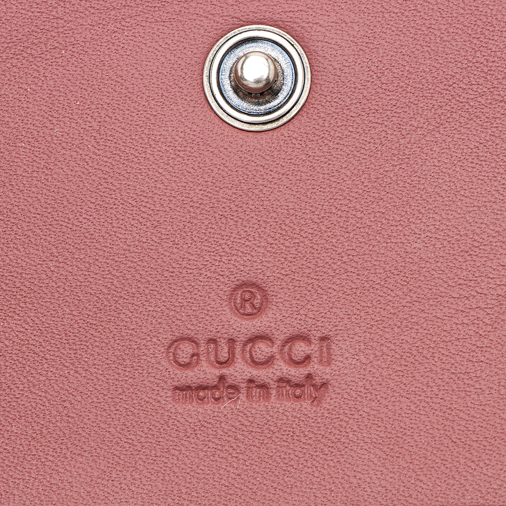 Gucci Gucci Supreme Blooms Card Case (SHF-19783)