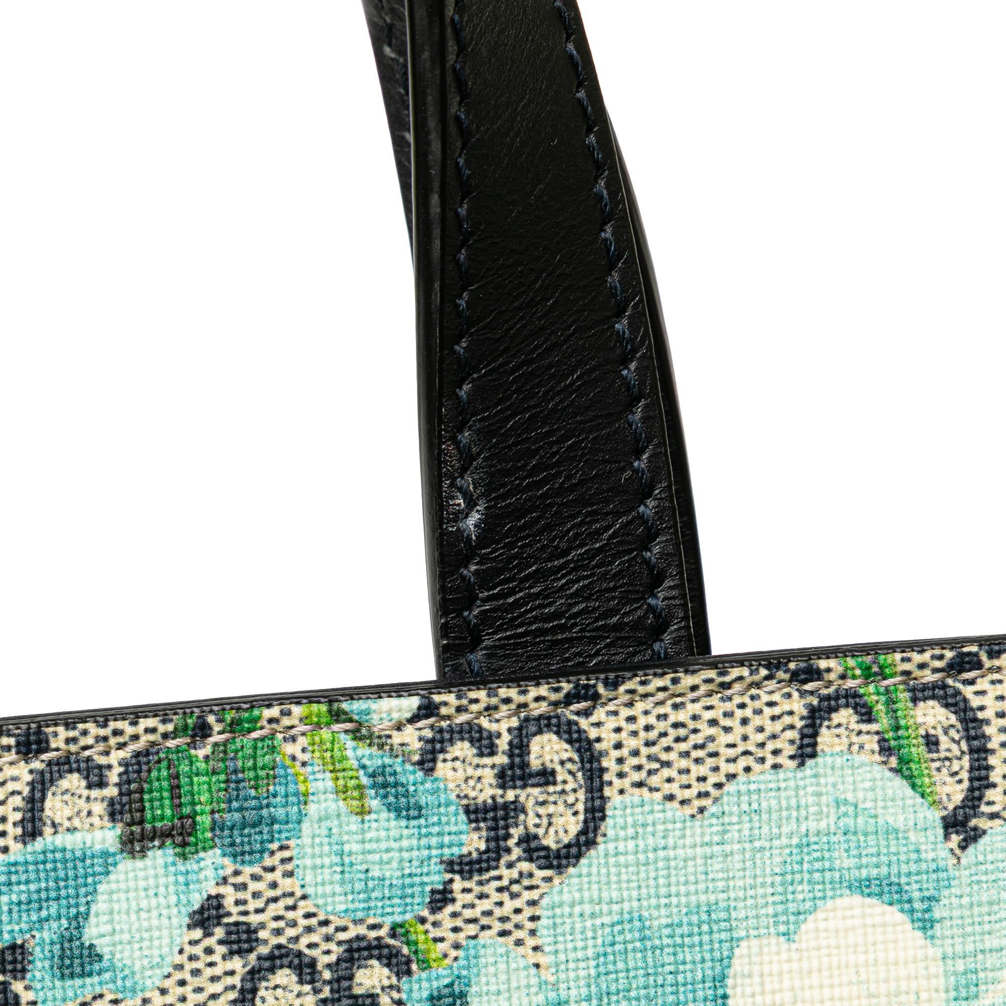 Gucci GG Supreme Blooms Convertible Soft Tote