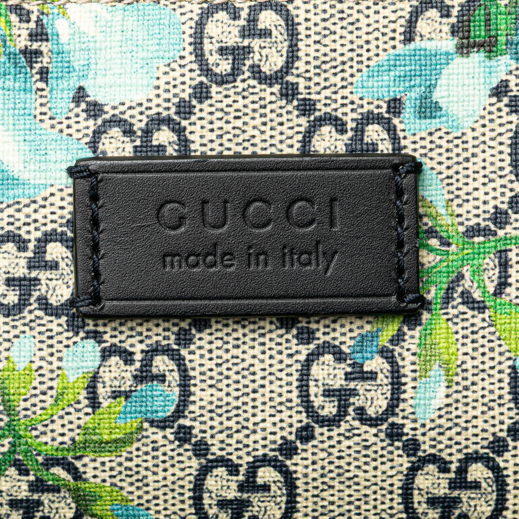 Gucci GG Supreme Blooms Convertible Soft Tote