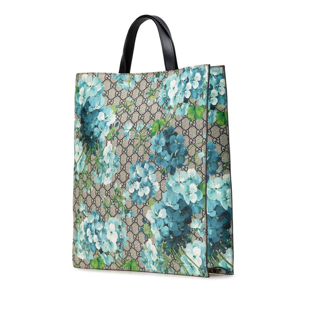 Gucci GG Supreme Blooms Convertible Soft Tote