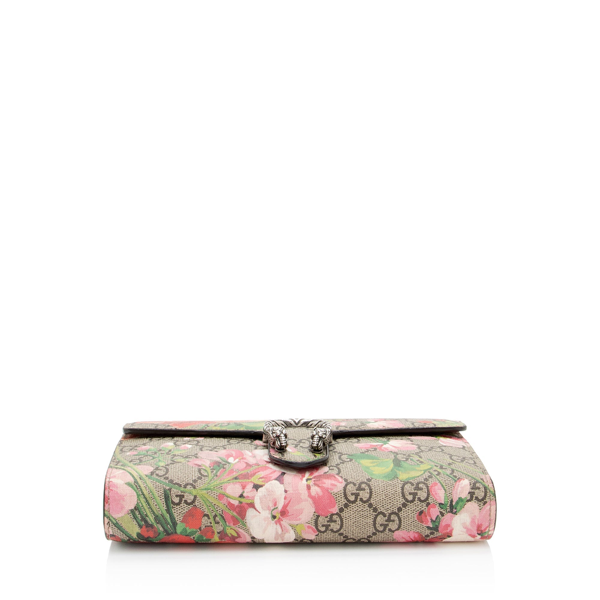 Gucci GG Supreme Blooms Dionysus Chain Wallet