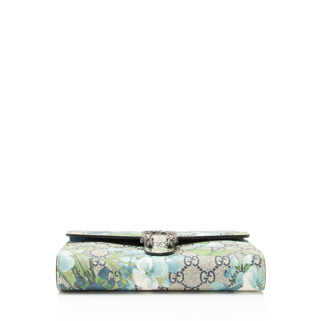 Gucci GG Supreme Blooms Dionysus Chain Wallet