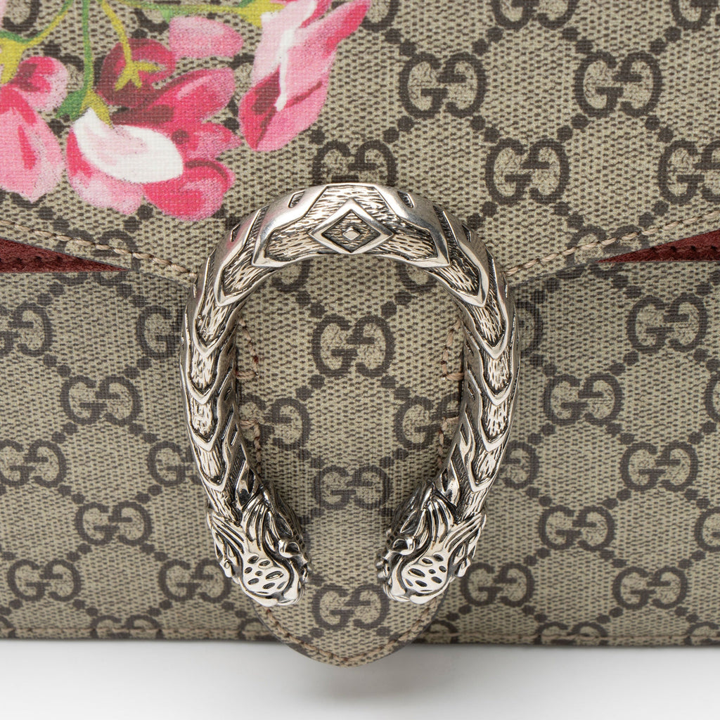 Gucci GG Supreme Blooms Dionysus Large Shoulder Bag