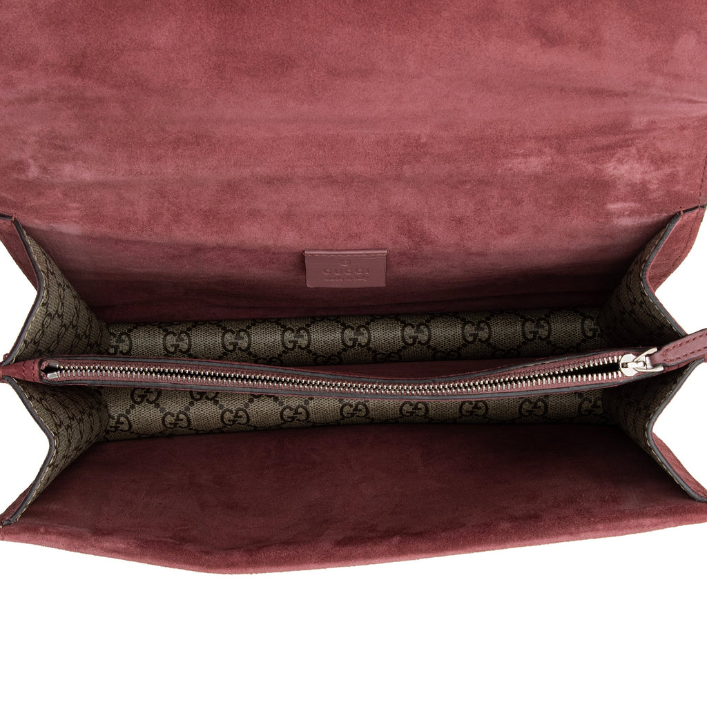 Gucci GG Supreme Blooms Dionysus Medium Shoulder Bag (SHF-22396)