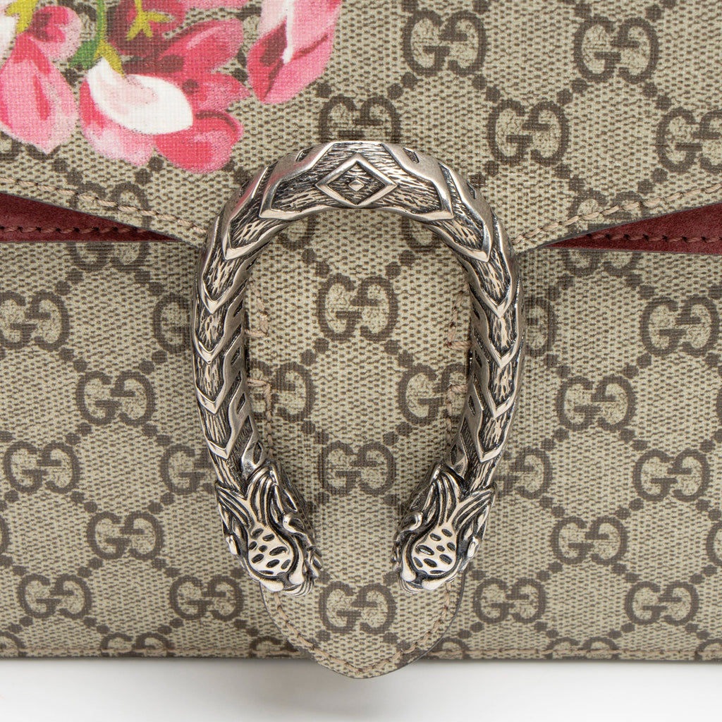Gucci GG Supreme Blooms Dionysus Medium Shoulder Bag
