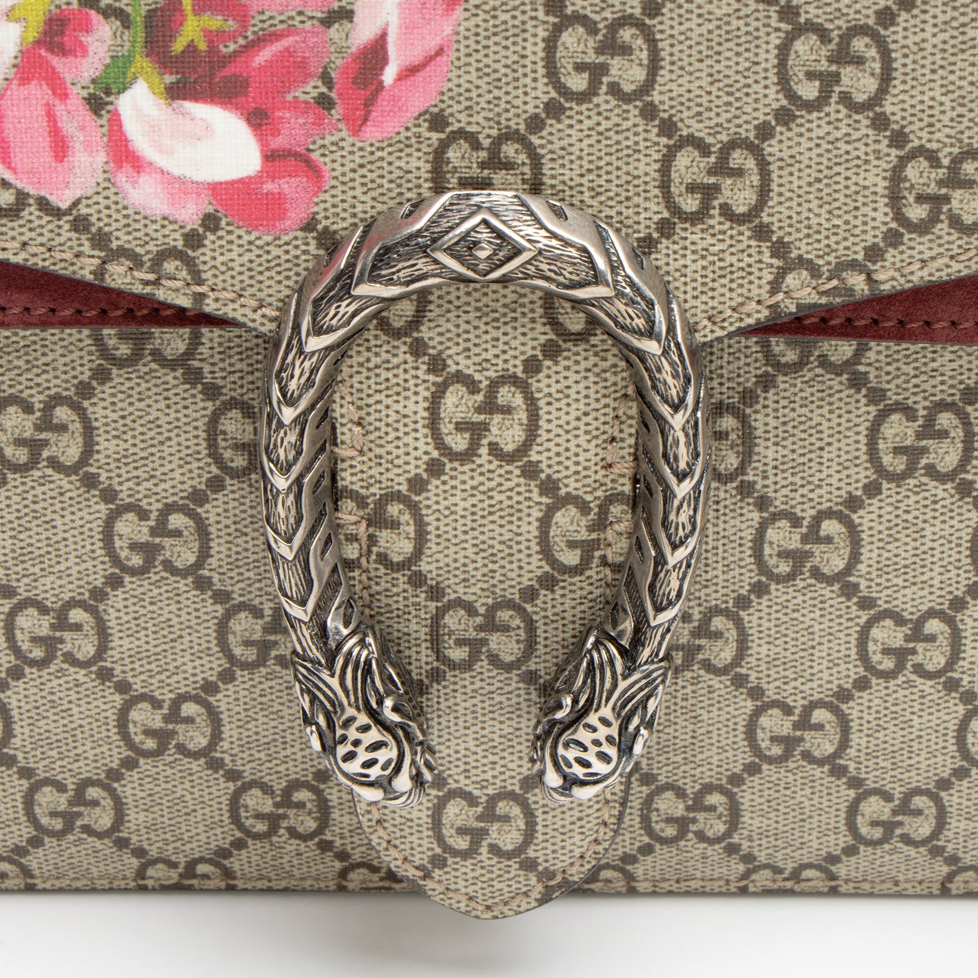Gucci GG Supreme Blooms Dionysus Medium Shoulder Bag