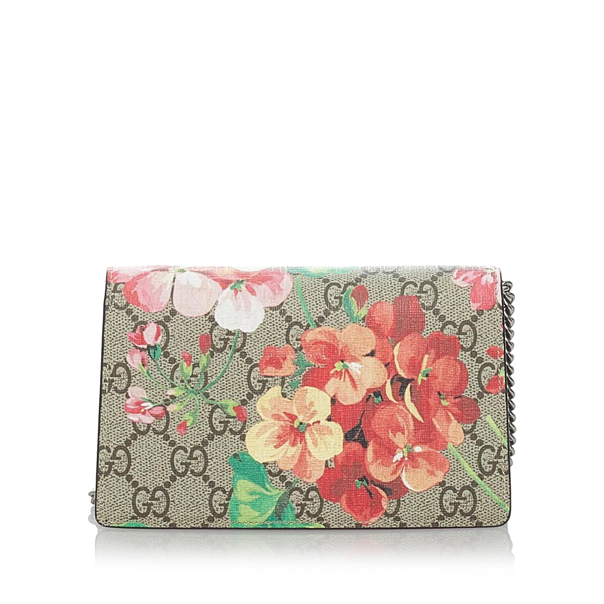 Gucci Gucci Supreme Blooms Dionysus Mini Crossbody Bag (SHG-29893)