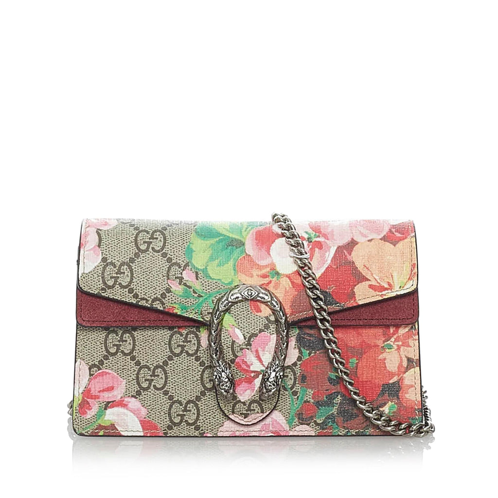 Gucci Gucci Supreme Blooms Dionysus Mini Crossbody Bag (SHG-29893)