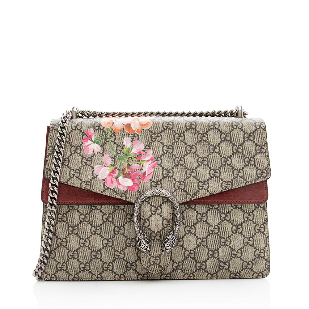 Gucci Gucci Supreme Blooms Dionysus Medium Shoulder Bag (SHF-21368)