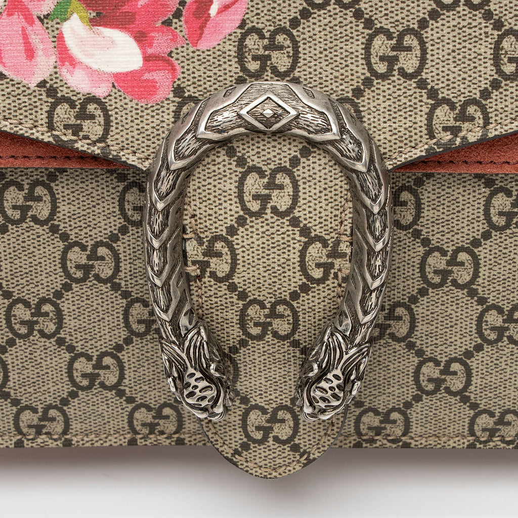 Gucci GG Supreme Blooms Dionysus Medium Shoulder Bag