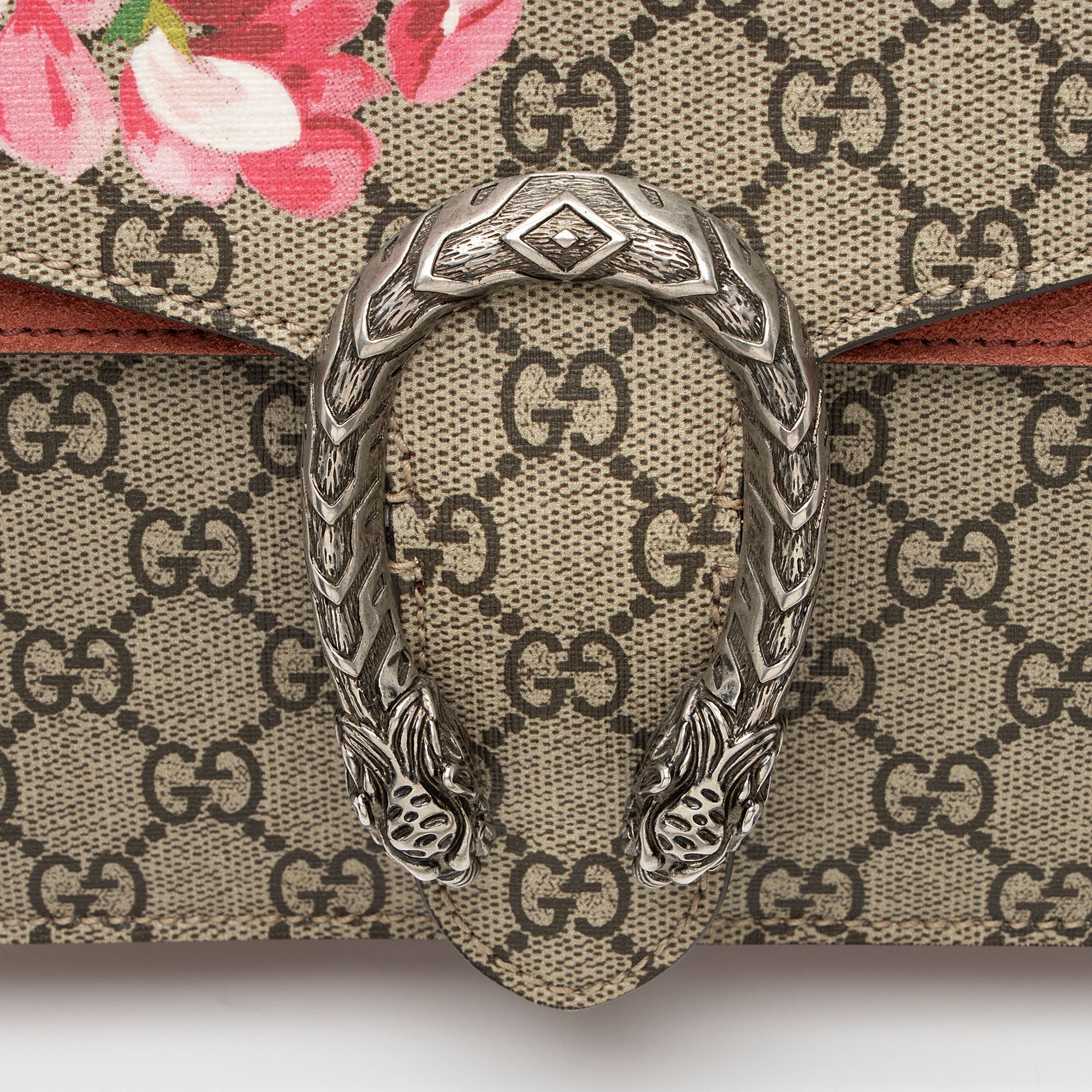 Gucci GG Supreme Blooms Dionysus Medium Shoulder Bag