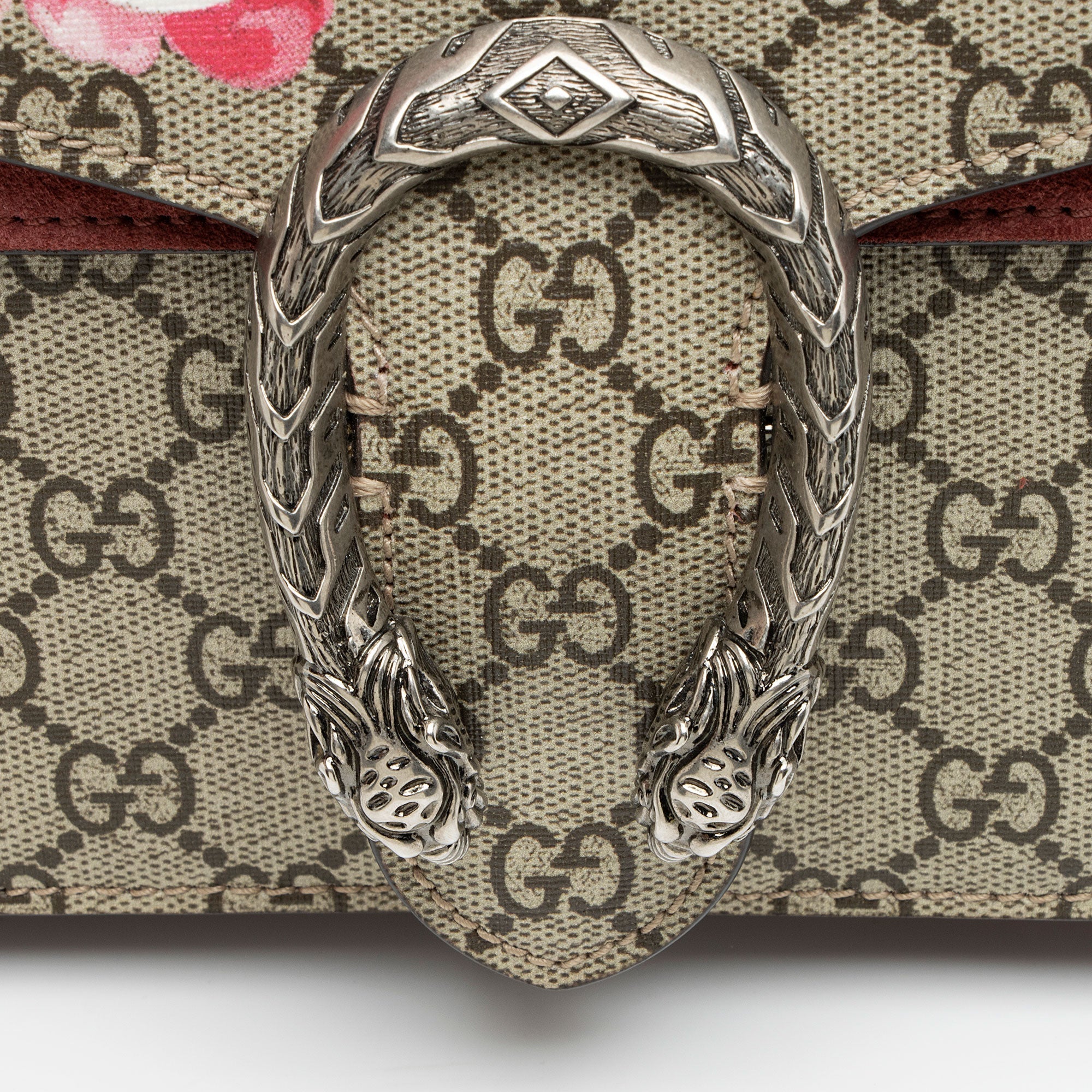 Gucci GG Supreme Blooms Dionysus Medium Shoulder Bag