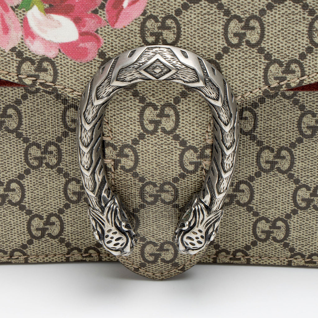Gucci GG Supreme Blooms Dionysus Medium Shoulder Bag