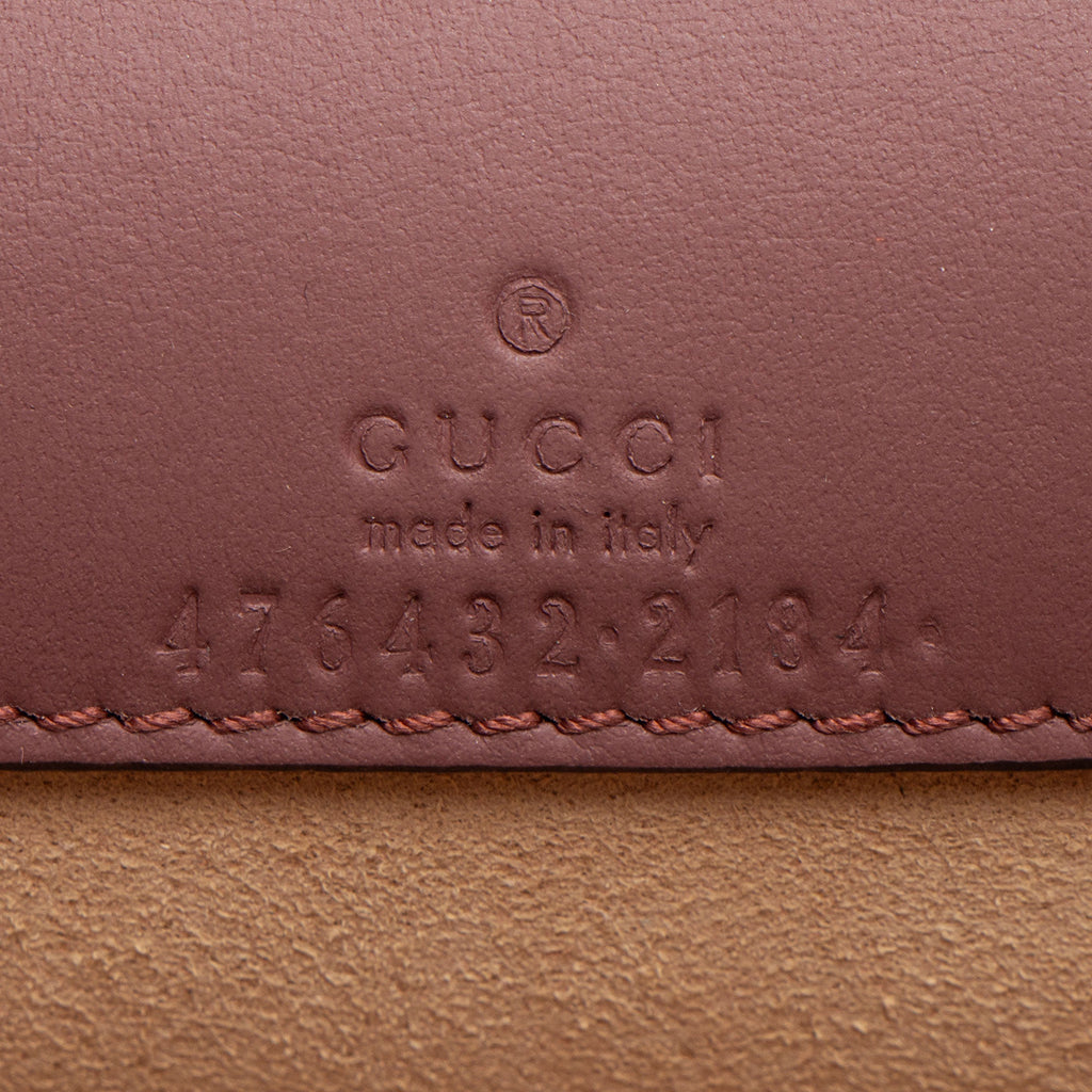 Gucci GG Supreme Blooms Dionysus Super Mini Bag (SHF-v9DXTo)