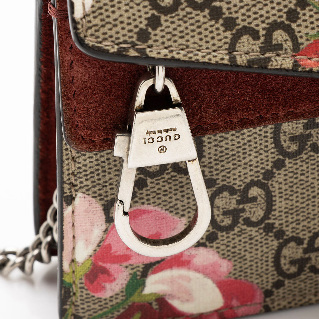 Gucci GG Supreme Blooms Dionysus Mini Shoulder Bag