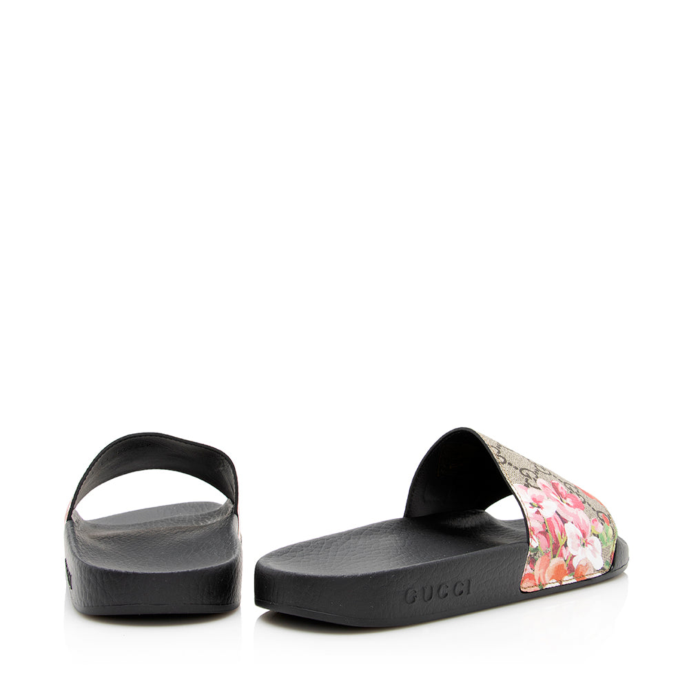 Gucci Gucci Supreme Blooms Floral Sandals - Size 8 / 38 (SHF-21681)