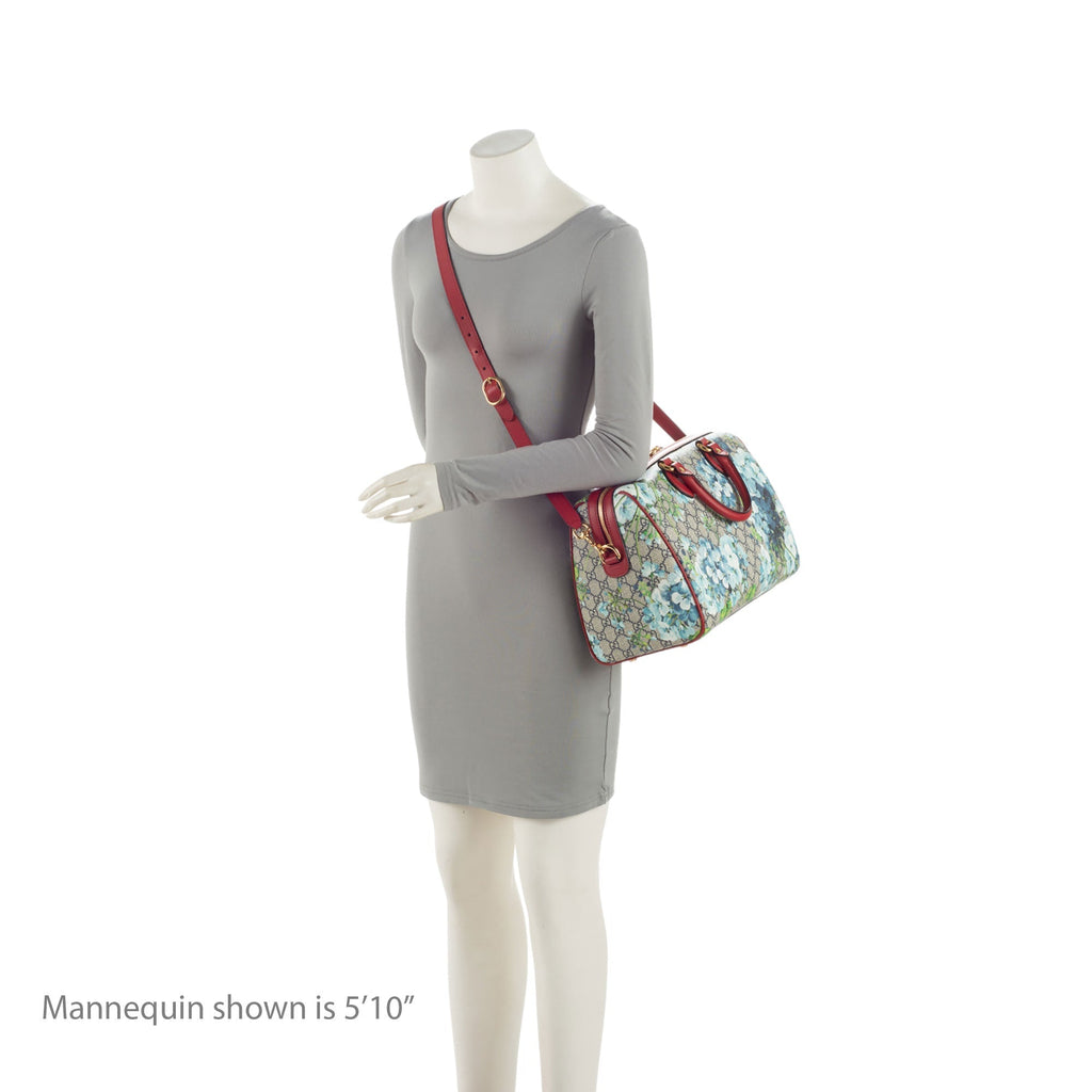 Gucci GG Supreme Blooms Medium Boston Bag (SHF-XceVYh)