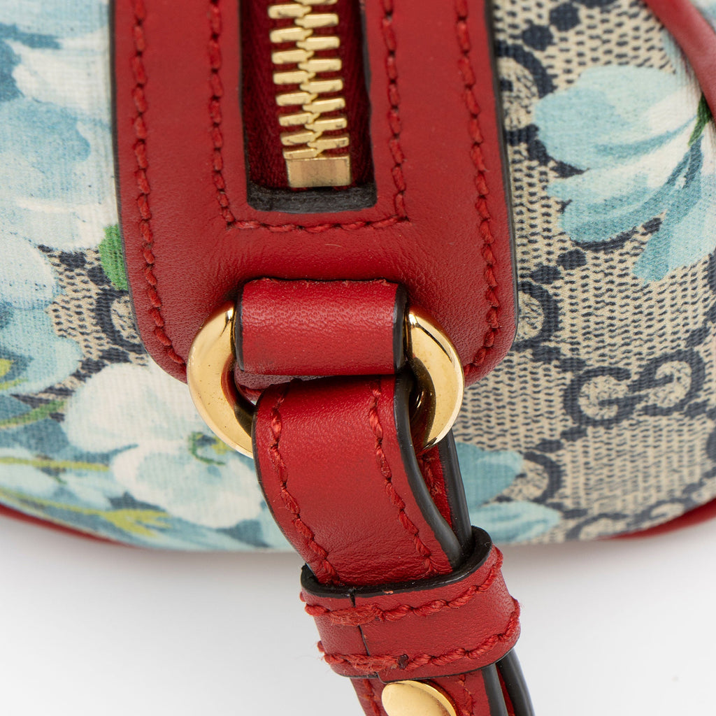 Gucci GG Supreme Blooms Mini Boston Bag (SHF-tIlAib)