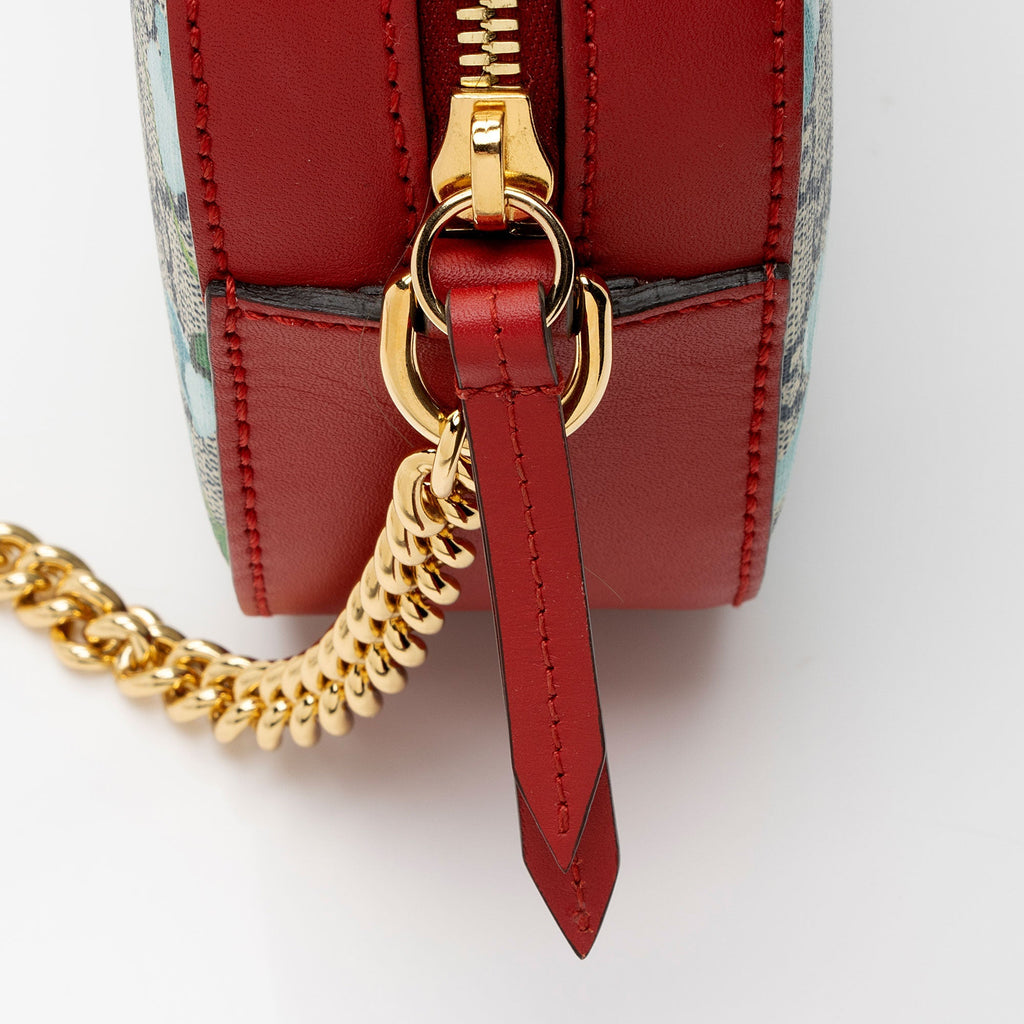 Gucci GG Supreme Blooms Mini Chain Bag (SHF-caSm0L)