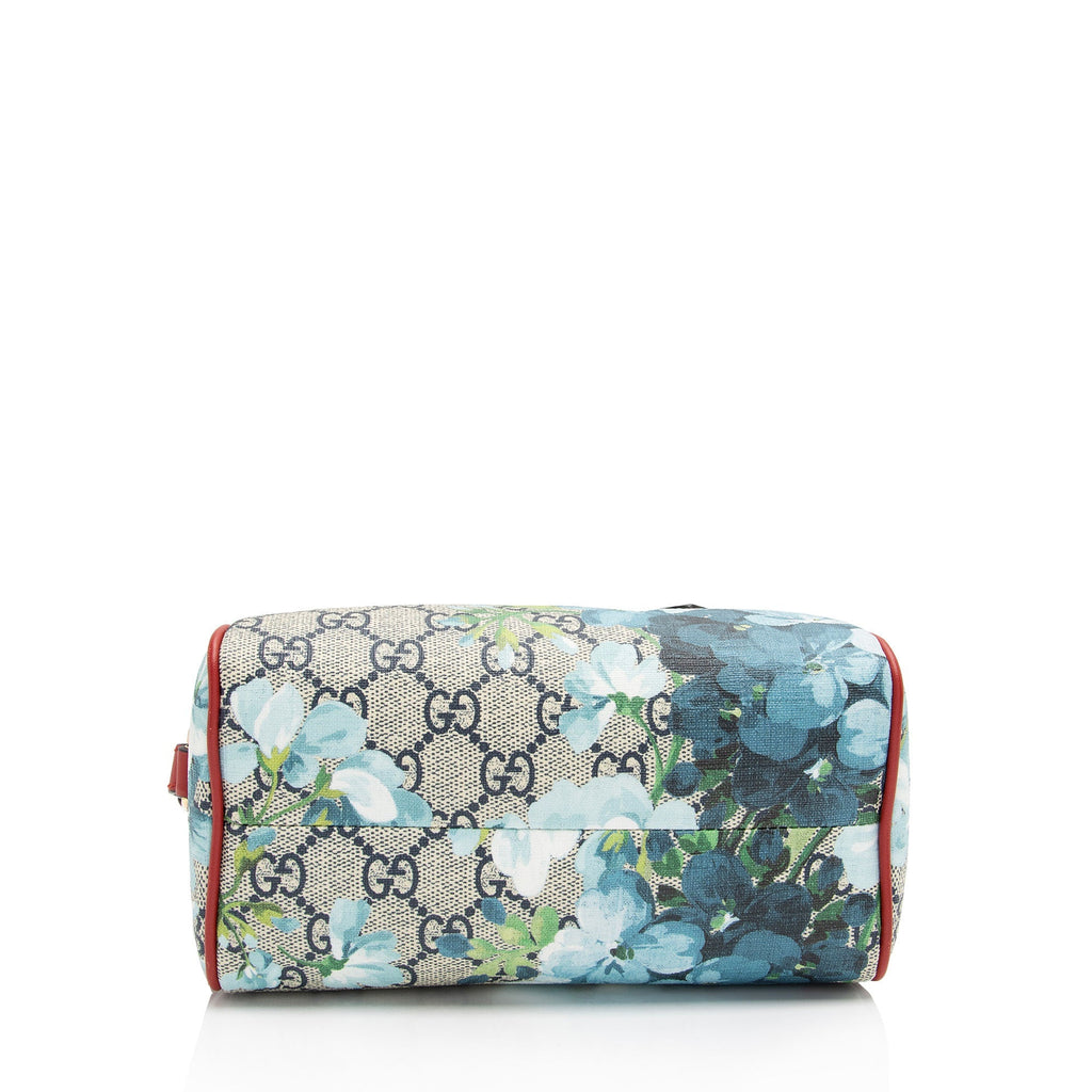 Gucci GG Supreme Blooms Mini Boston Bag (SHF-On3Jgx)
