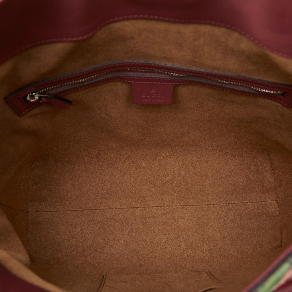 Gucci GG Supreme Blooms Satchel (SHG-dKOctA)