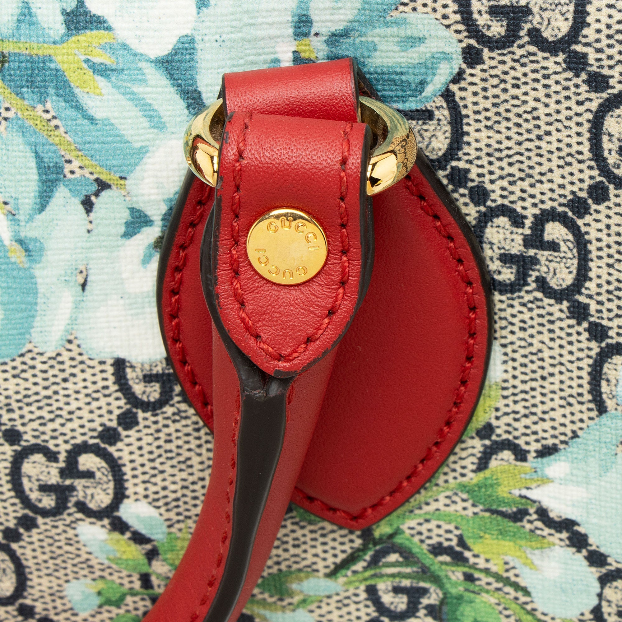 Gucci GG Supreme Blooms Small Satchel