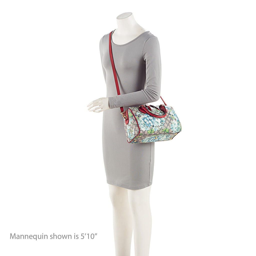 Gucci GG Supreme Blooms Small Satchel