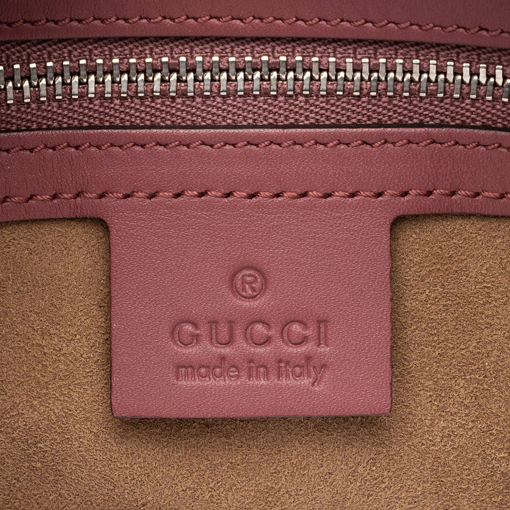 Gucci GG Supreme Blooms Small Top Handle Bag (SHF-kJIt8A)