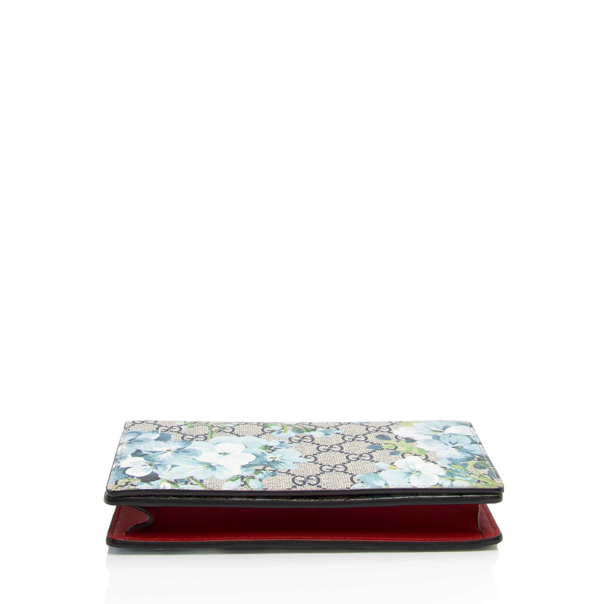 Gucci GG Supreme Blooms Wallet on Chain Bag (SHF-ipAKVB)