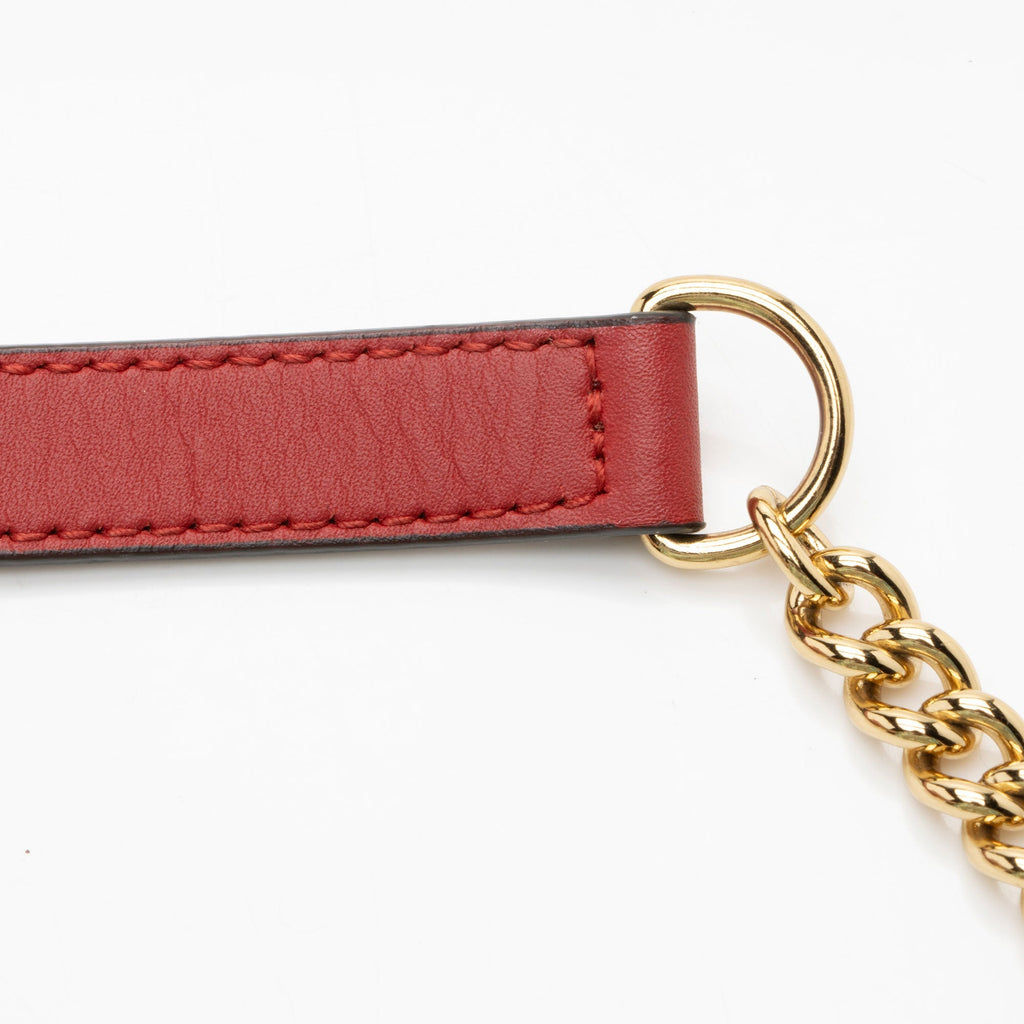 Gucci GG Supreme Blooms Wallet on Chain