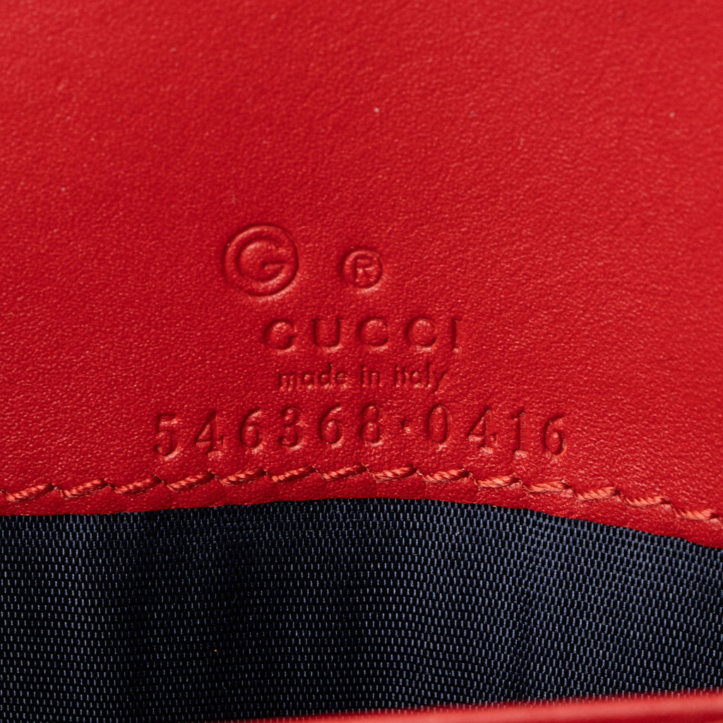 Gucci GG Supreme Blooms Wallet on Chain