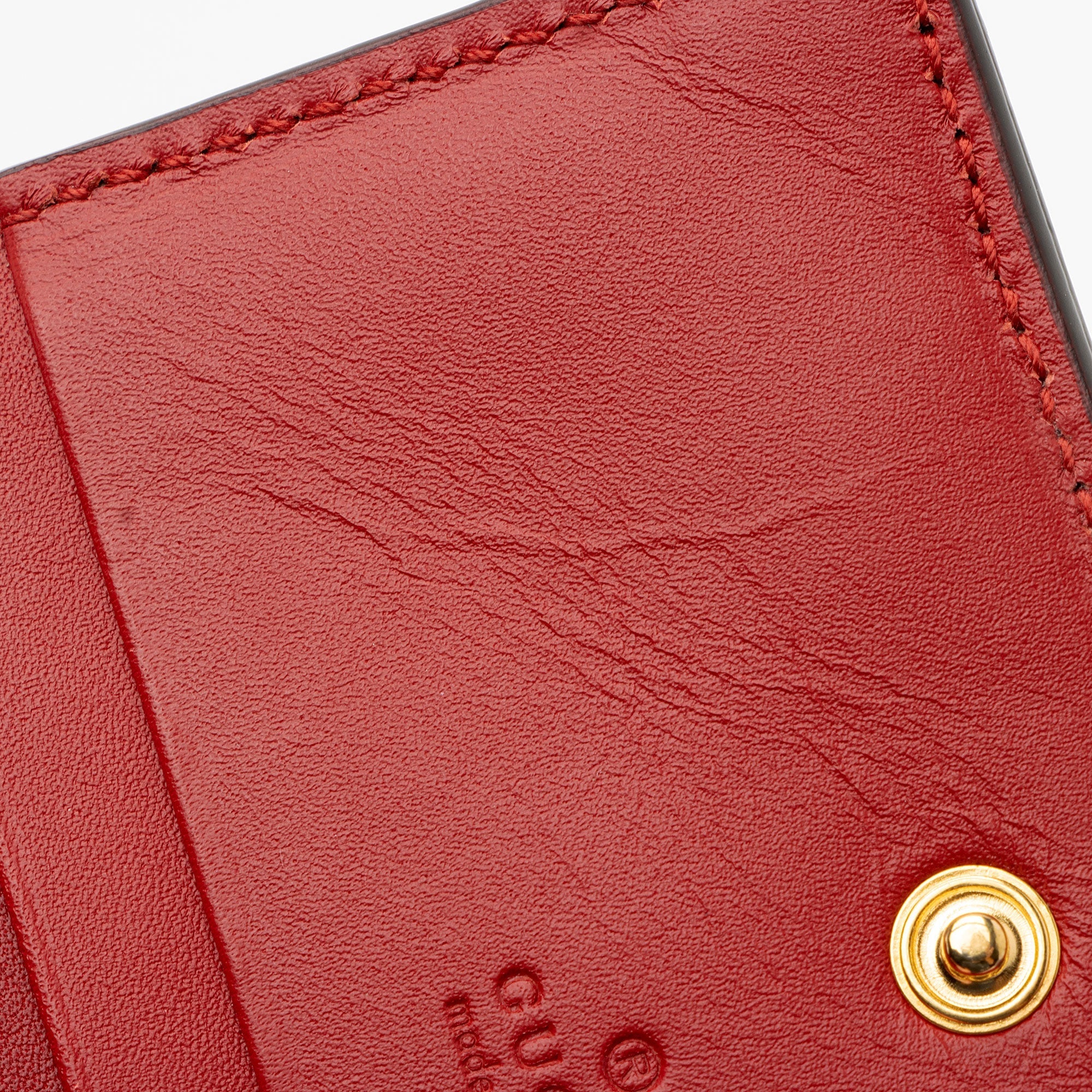 Gucci GG Supreme Bosco Patch Card Case