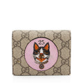 Gucci GG Supreme Bosco Patch Card Case