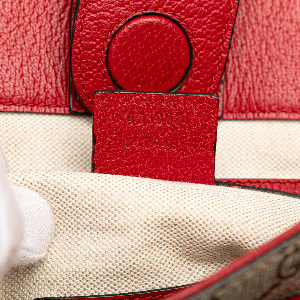 Gucci GG Supreme Bosco Web Satchel