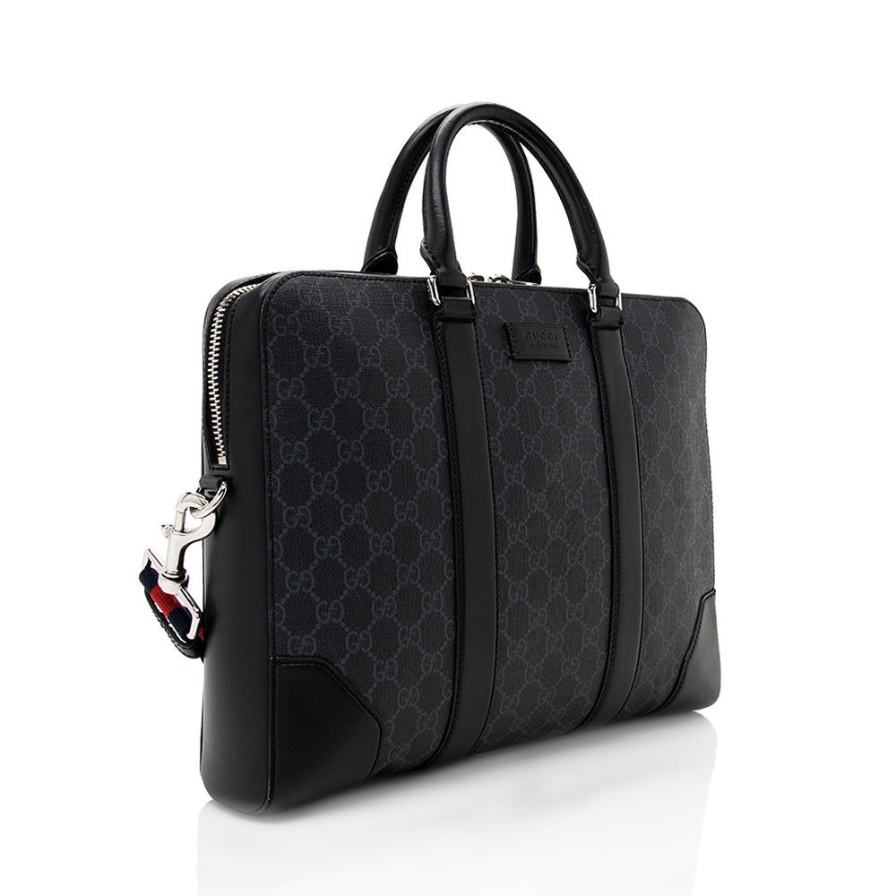 Gucci Gucci Supreme Breifcase (SHF-18242)