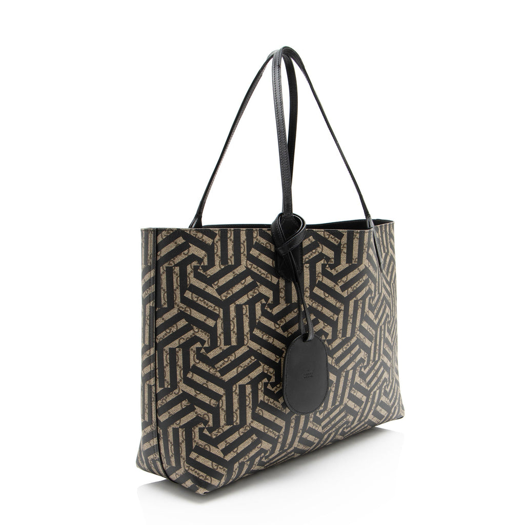 Gucci GG Supreme Caleido Medium Reversible Tote (SHF-cTUY8M)